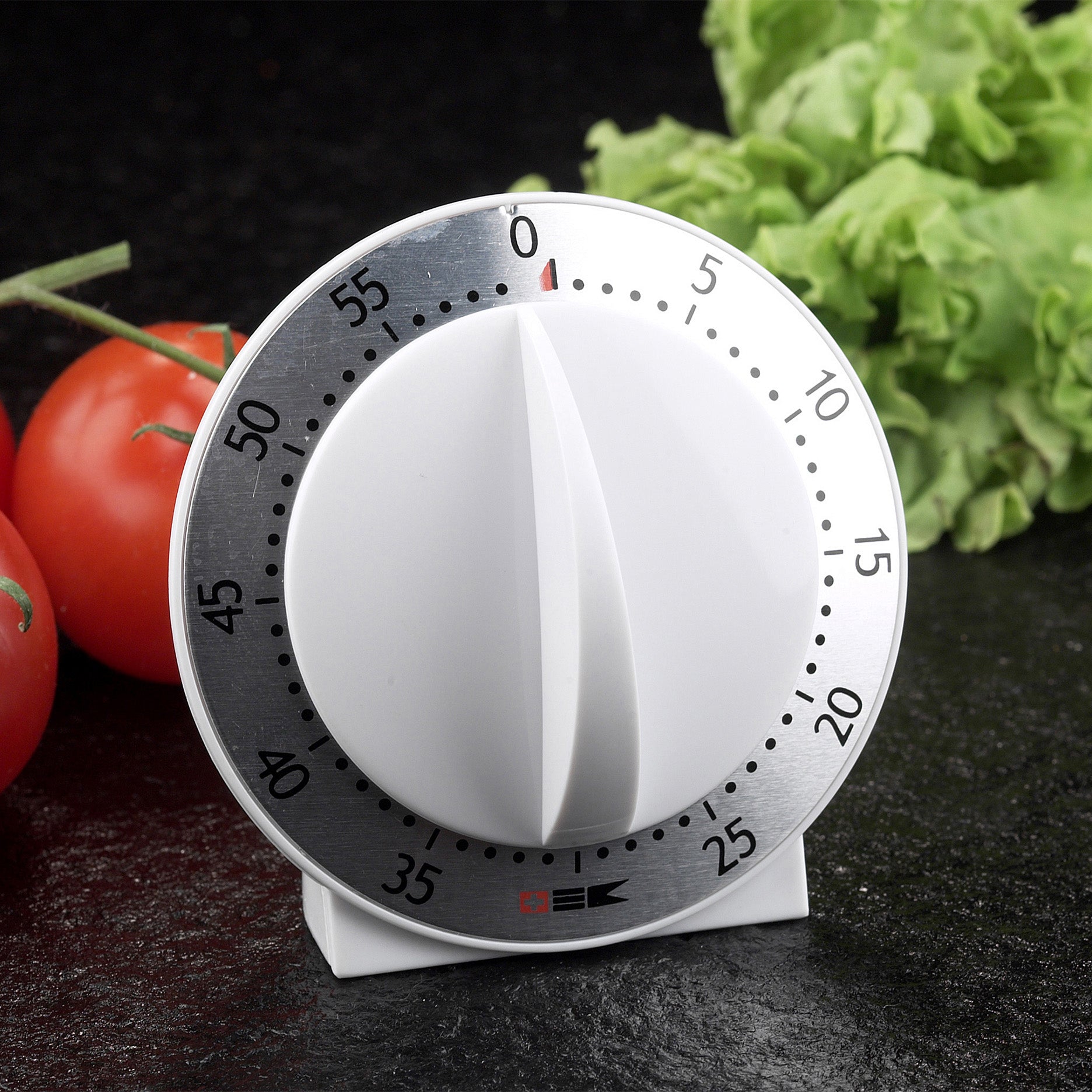 Minutur mekanisk 60 min hvid